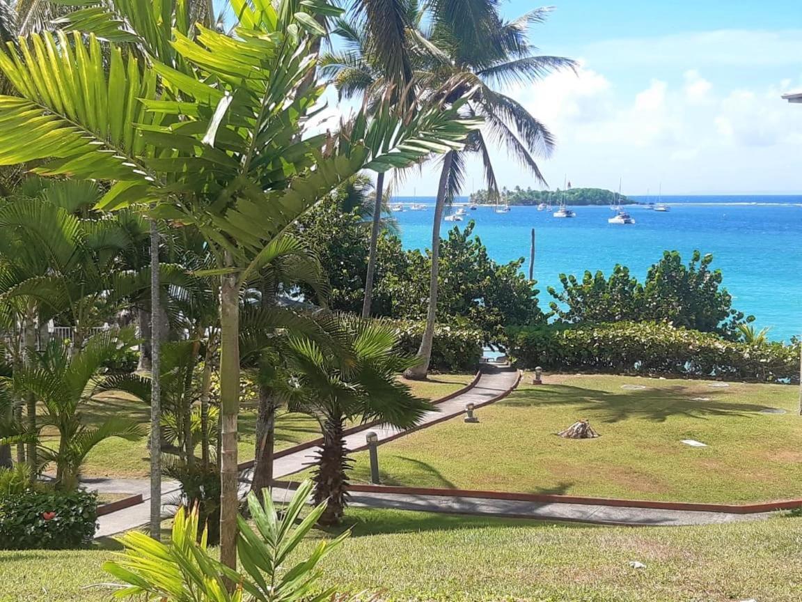 Ilet Bleu Studio Cosy Rdc Vue Mer Et Jardin - Acces Direct Plage Le Gosier  Exterior foto